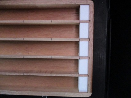 コア箱用ブロック型スペーサーS-M　発泡スチロールタイプ　従来品